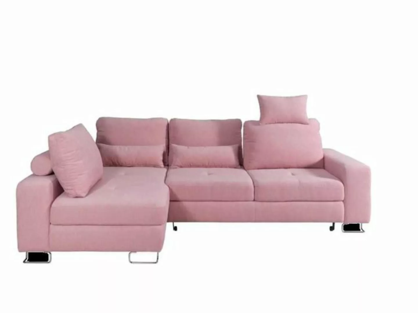 JVmoebel Ecksofa Ecksofa Wohnlandschaft Polster mit Bettfunktion Sofa Eckso günstig online kaufen