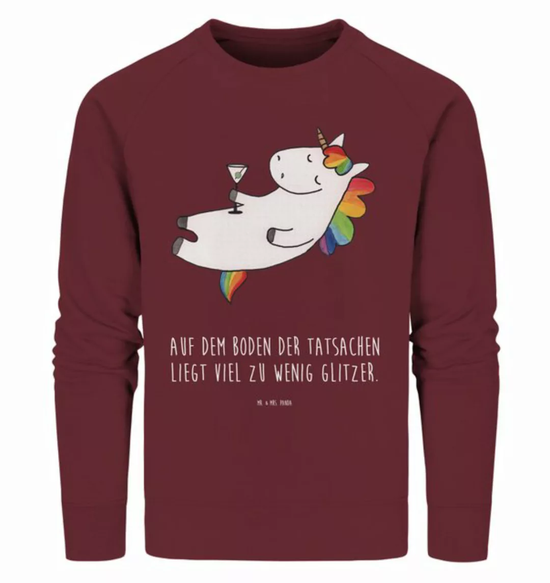 Mr. & Mrs. Panda Longpullover Größe S Einhorn Cocktail - Burgundy - Geschen günstig online kaufen