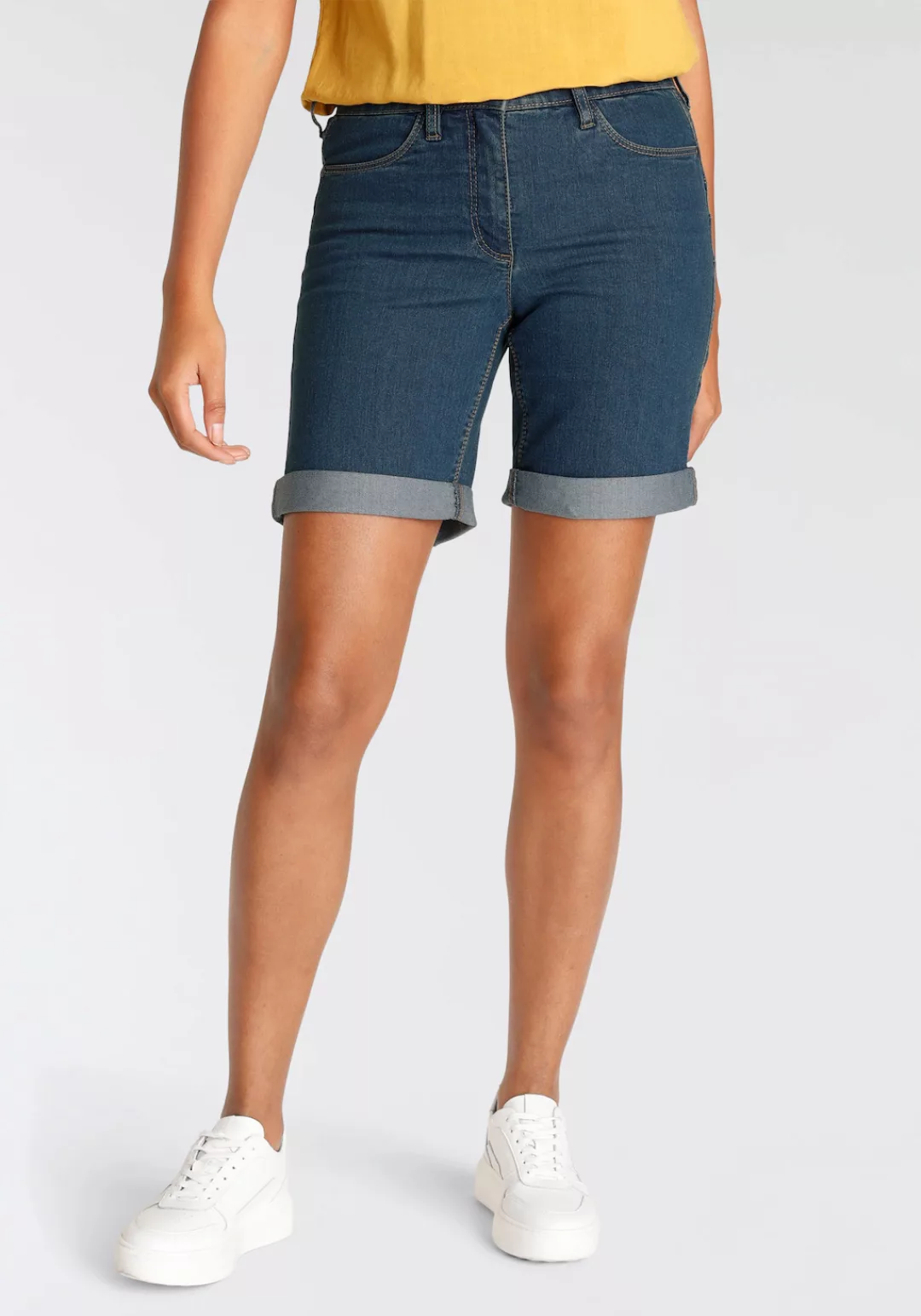 Arizona Jeansbermudas High Waist günstig online kaufen