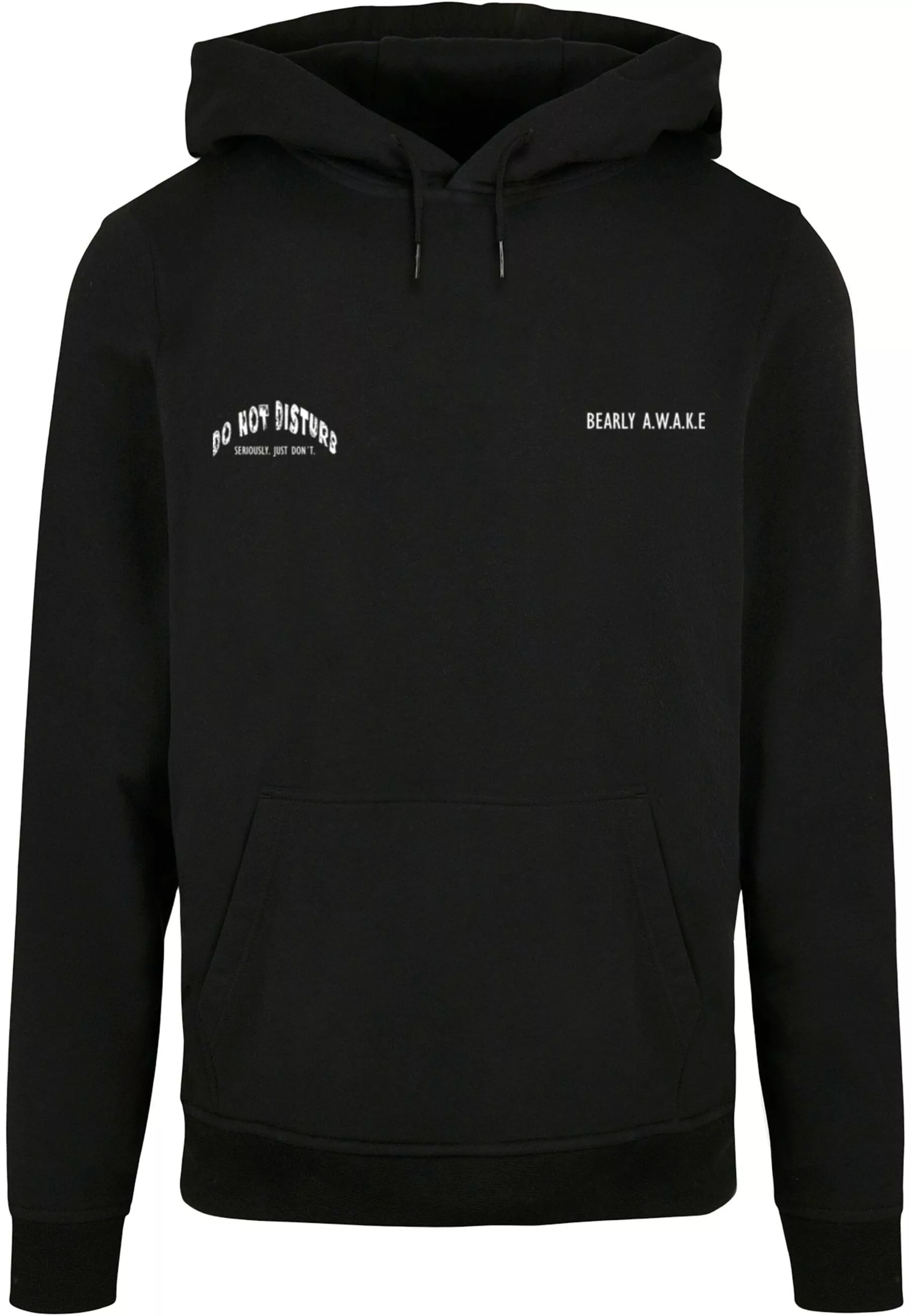 Merchcode Kapuzensweatshirt "Merchcode Herren Barely Awake Basic Hoody" günstig online kaufen