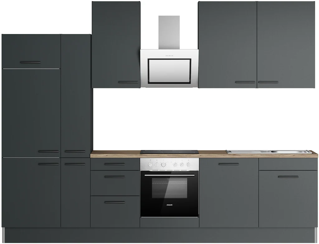 OPTIFIT Küchenzeile "Fiona", Breite 320 cm, mit Hanseatic-E-Geräten,in Prem günstig online kaufen