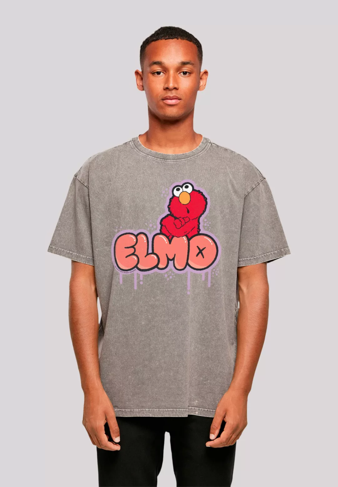 F4NT4STIC T-Shirt "Sesamstraße Elmo NO", Premium Qualität, Weihnachts-Kolle günstig online kaufen