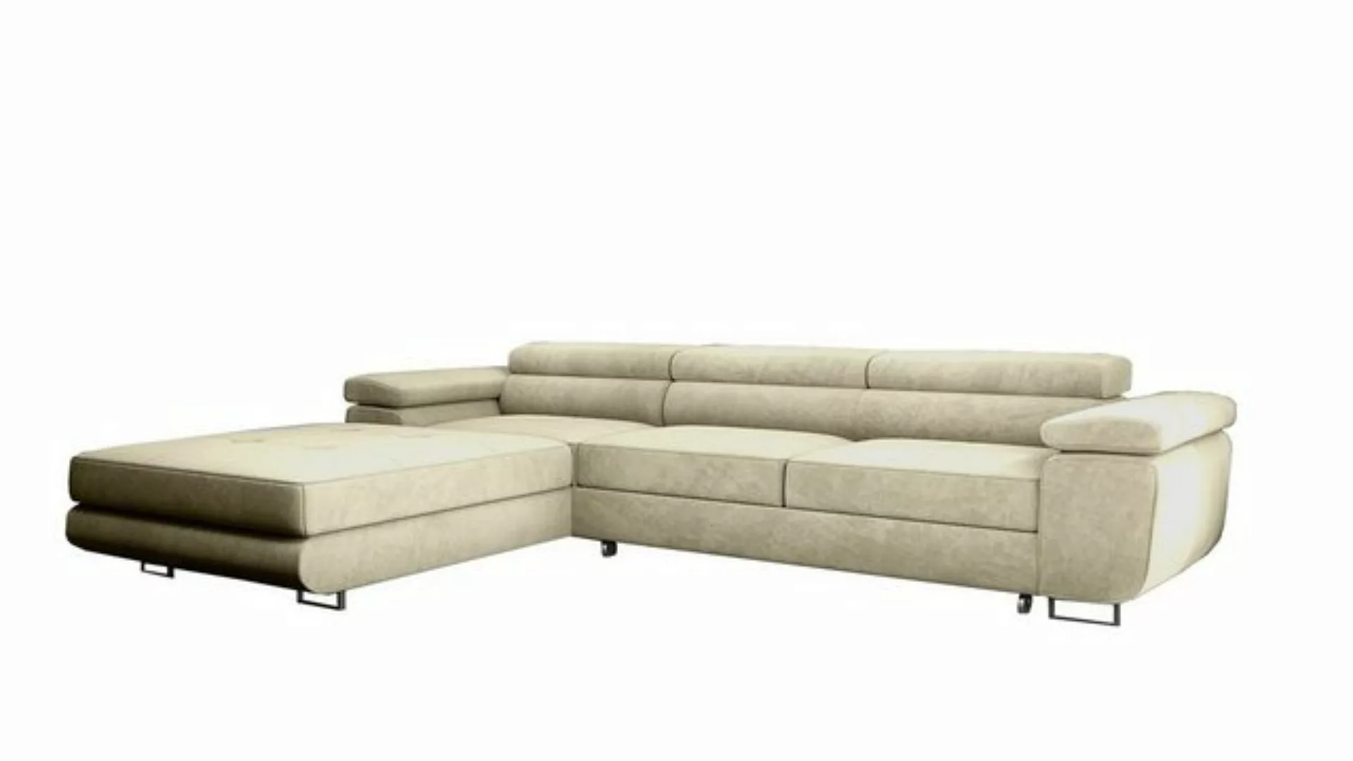 MOEBLO Ecksofa BUZZ TWIN, mit Schlaffunktion, mit Bettkasten Funktionalität günstig online kaufen