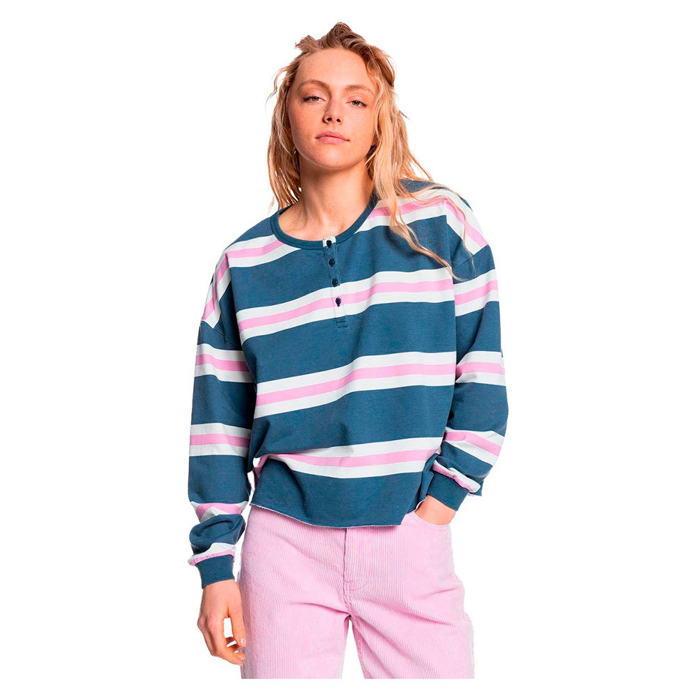 Quiksilver Sunset Spot Pullover S Orchid Flow Bold Stripes günstig online kaufen