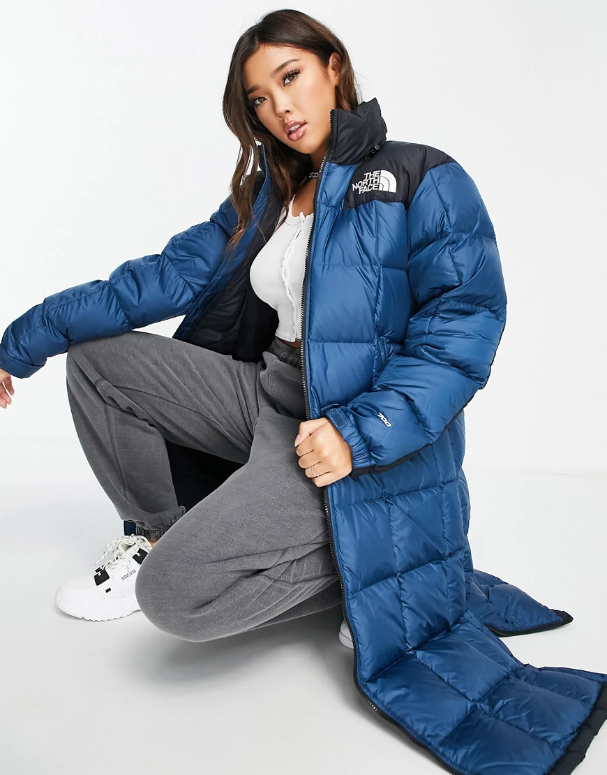 The North Face – Lhotse Duster – Steppjacke in Blau günstig online kaufen