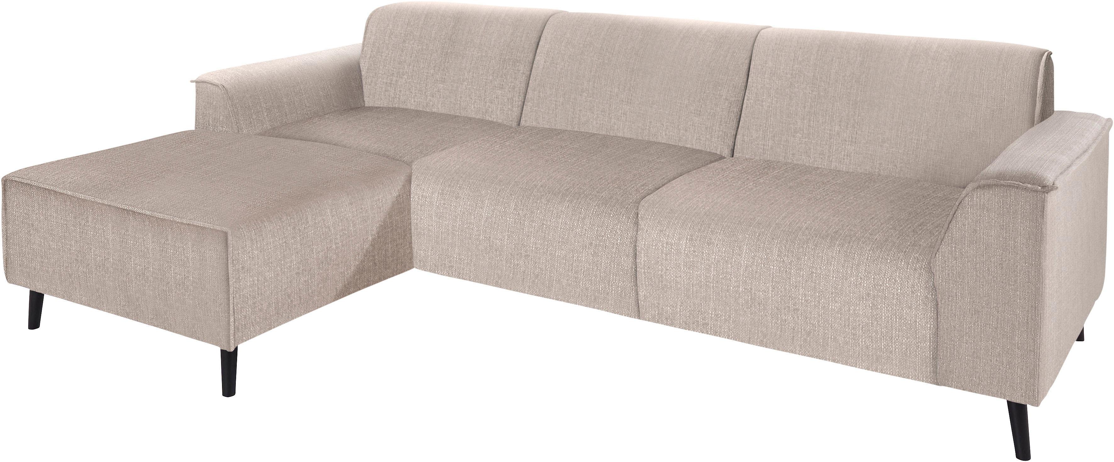 DOMO collection Ecksofa "Amora L-Form", mit Recamiere, inklusive komfortabl günstig online kaufen