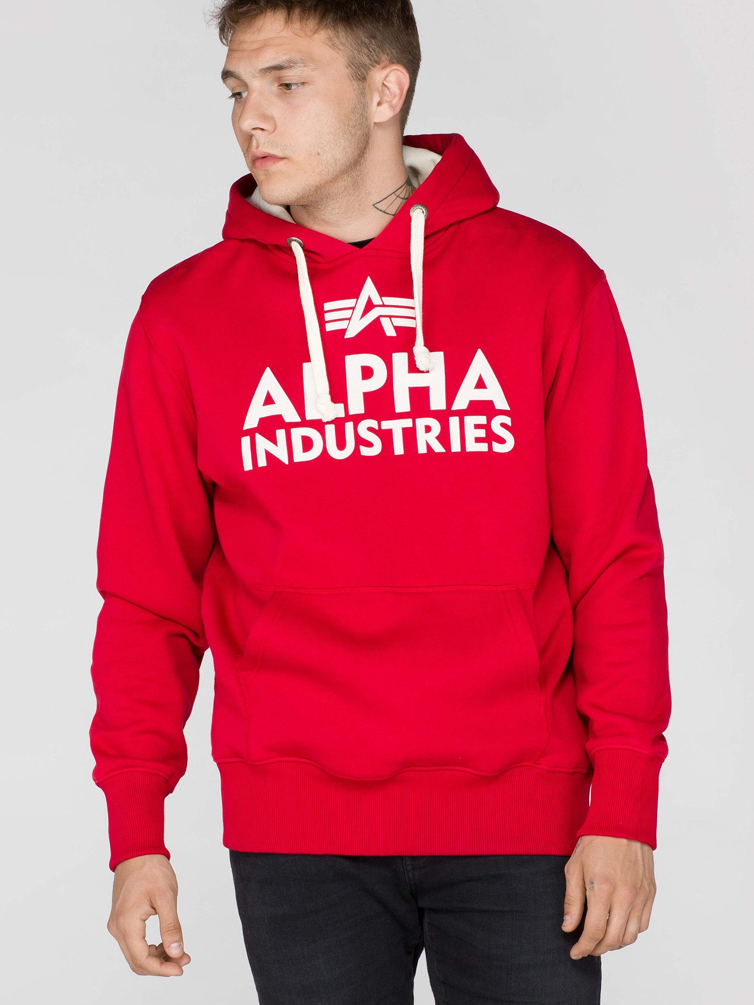 Alpha Industries Hoodie "Foam Print Hoodie Kapuzensweatshirt" günstig online kaufen