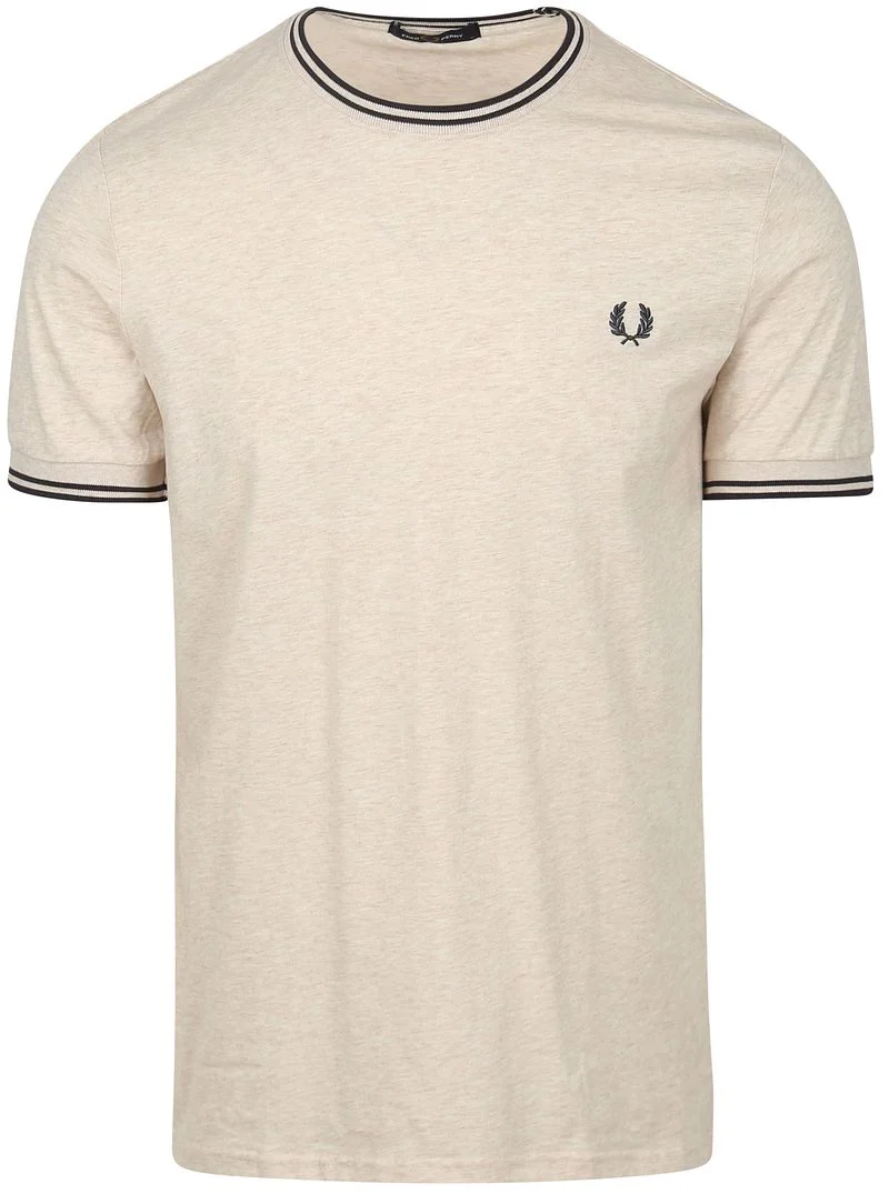 Fred Perry T-Shirt M1588 Greige W50 - Größe XL günstig online kaufen