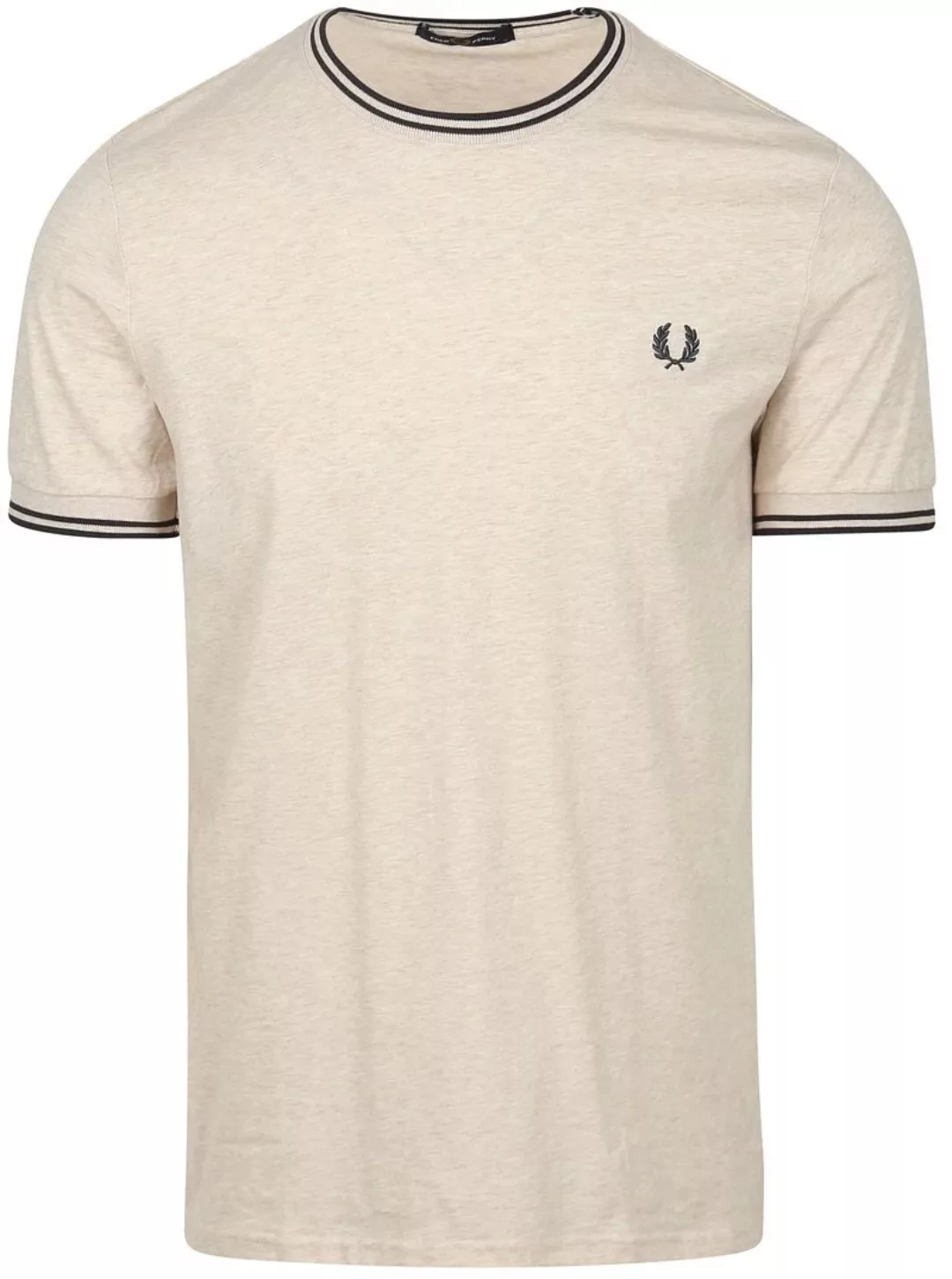 Fred Perry T-Shirt M1588 Greige W50 - Größe S günstig online kaufen