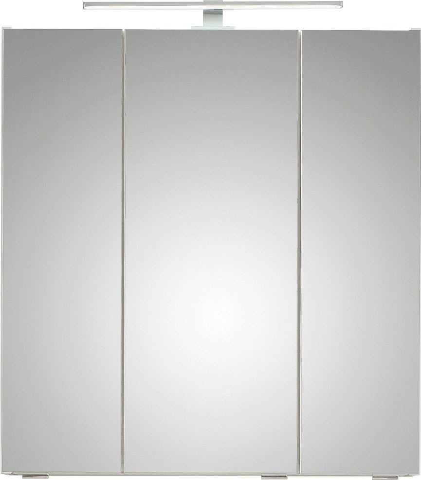 Saphir Badmöbel-Set »Quickset 3-teilig, Waschbeckenunterschrank mit LED-Spi günstig online kaufen
