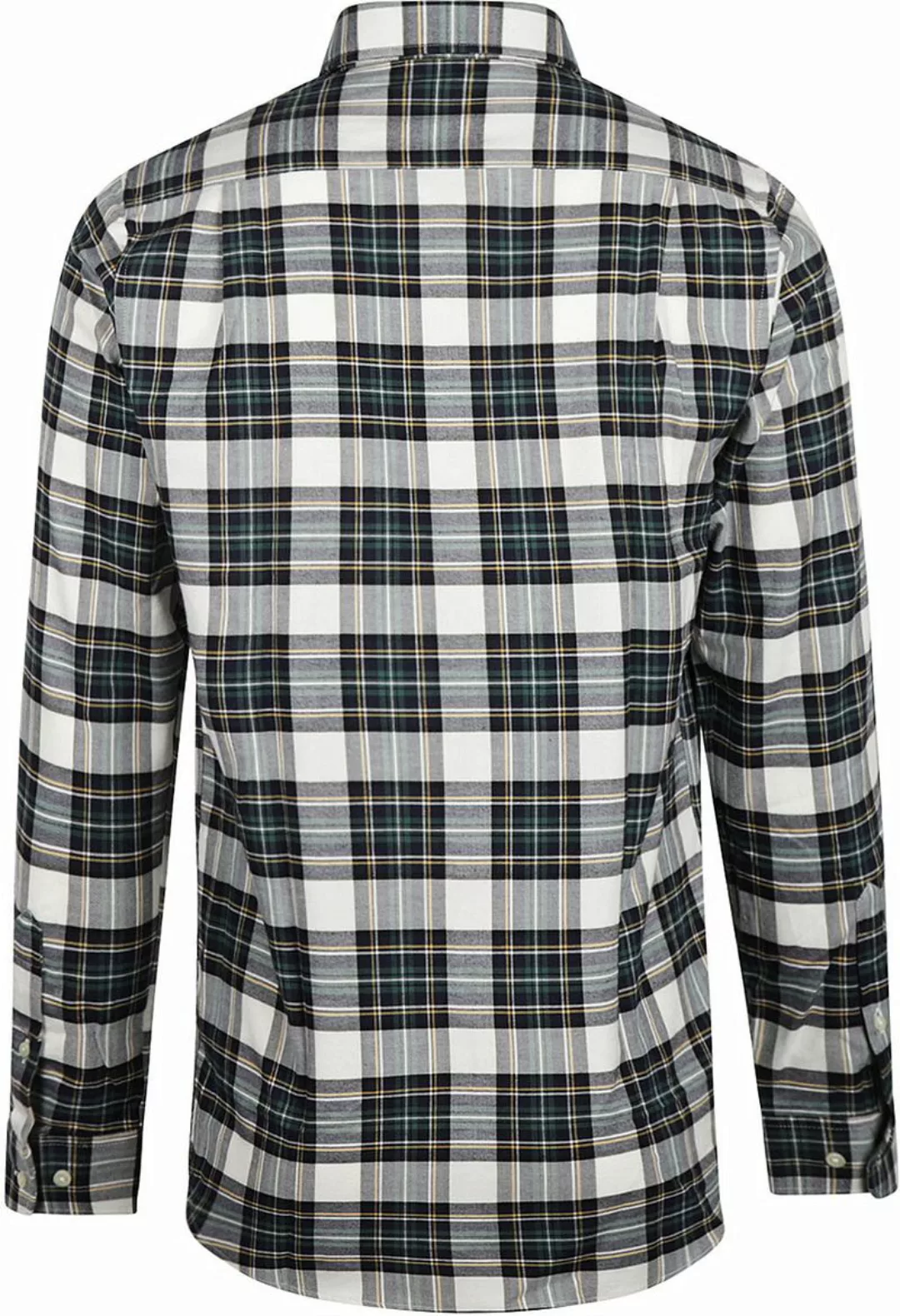 Steppin' Out Flanel Hemd Karos Schwarz Grün - Größe M günstig online kaufen