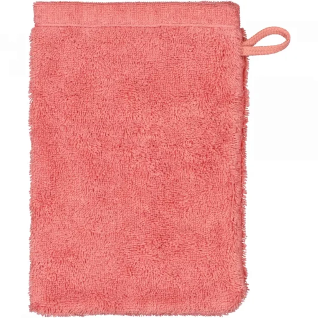 Cawö Handtücher Life Style Uni 7007 - Farbe: koralle - 255 - Waschhandschuh günstig online kaufen