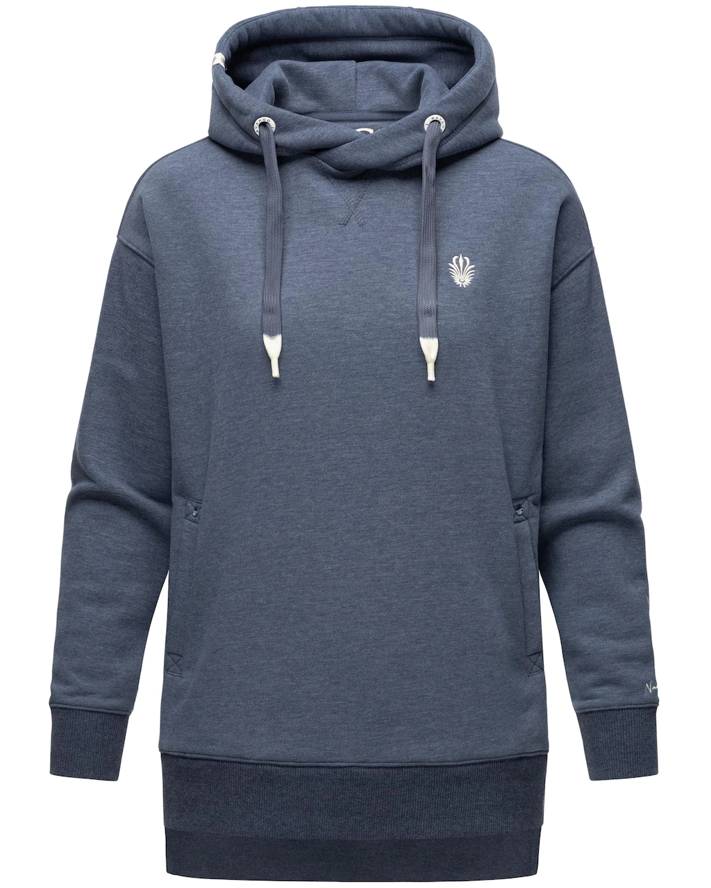 Navahoo Kapuzensweatshirt "Silberengelchen", Kuscheliger Damen Hoodie mit O günstig online kaufen