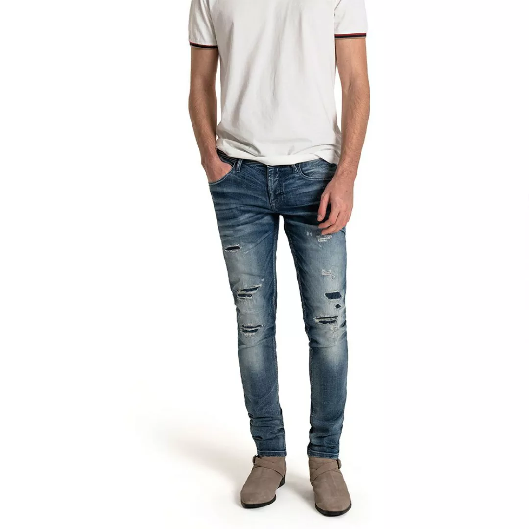 Antony Morato ´´ozzy´´ Tapered-fit In Mid-wash Power Stretch Jeans 36 Blue günstig online kaufen
