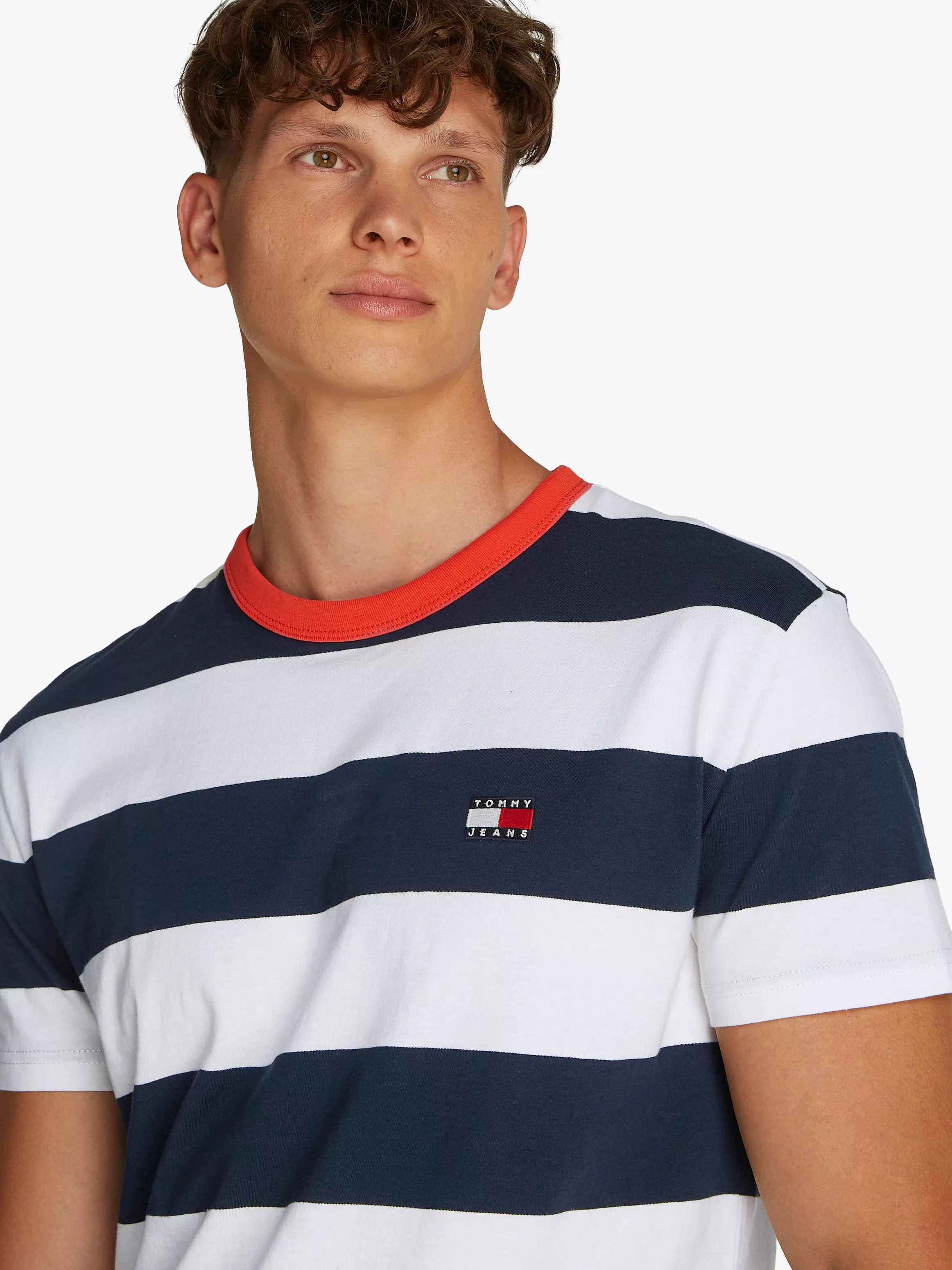 Tommy Jeans T-Shirt "TJM REG BOLD STRIPE TEE" günstig online kaufen