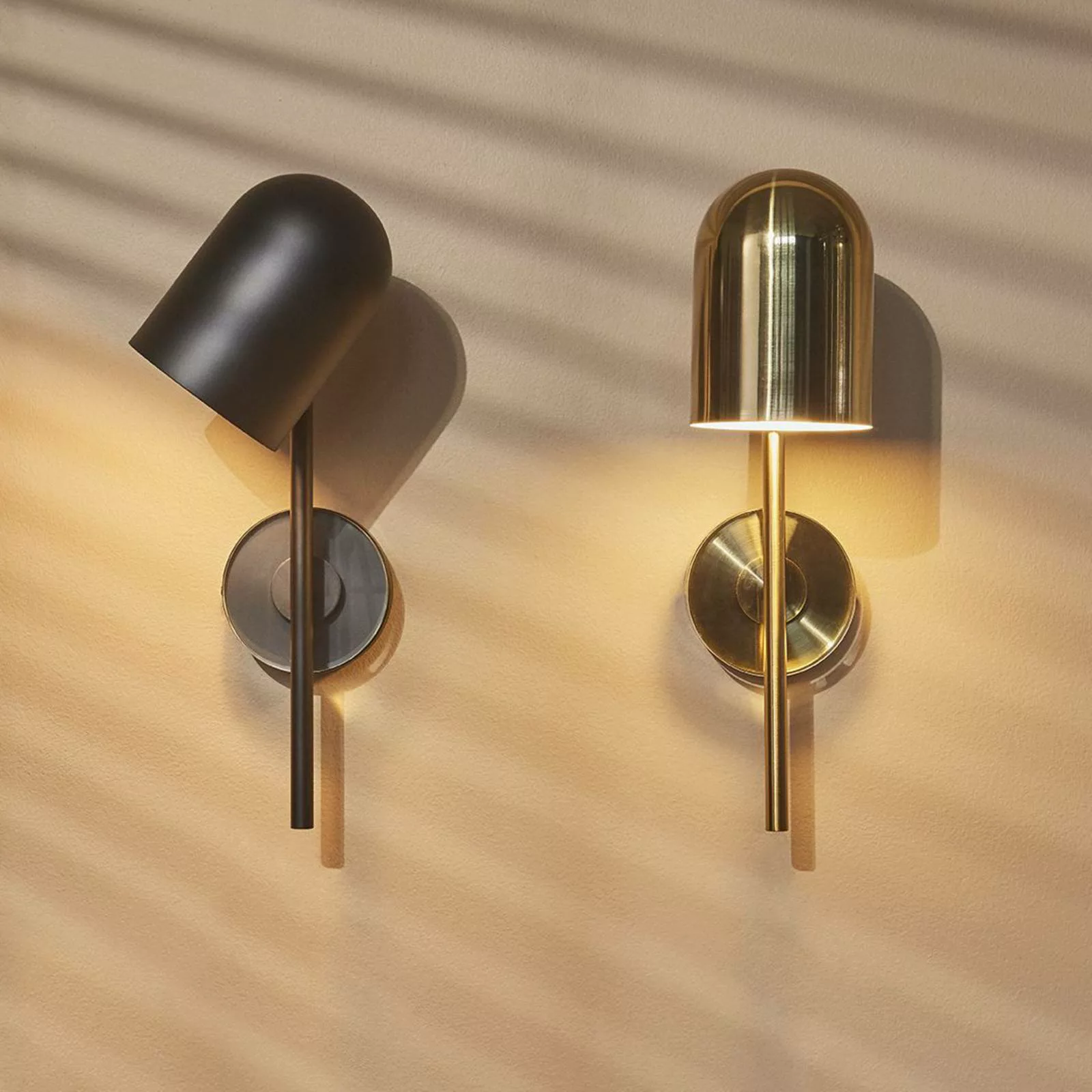 AYTM Wandleuchte Luceo, gold, mit Stecker günstig online kaufen