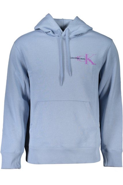 Calvin Klein Jeans Sweatshirt Stylischer Herren Kapuzenpullover Blau mit Lo günstig online kaufen