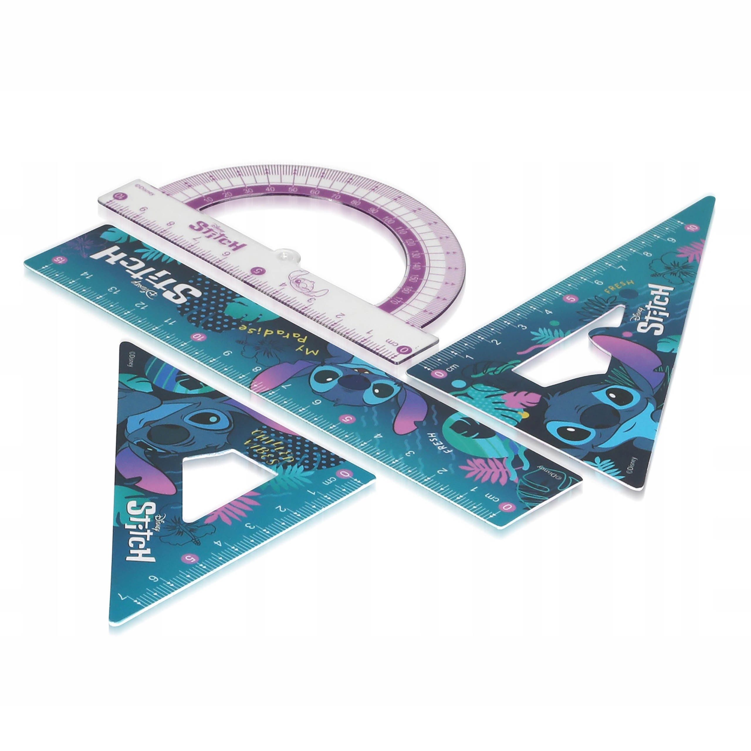 Sarcia.eu Schreibgeräteetui DISNEY Stitch Schulbedarfsset, geometrische günstig online kaufen
