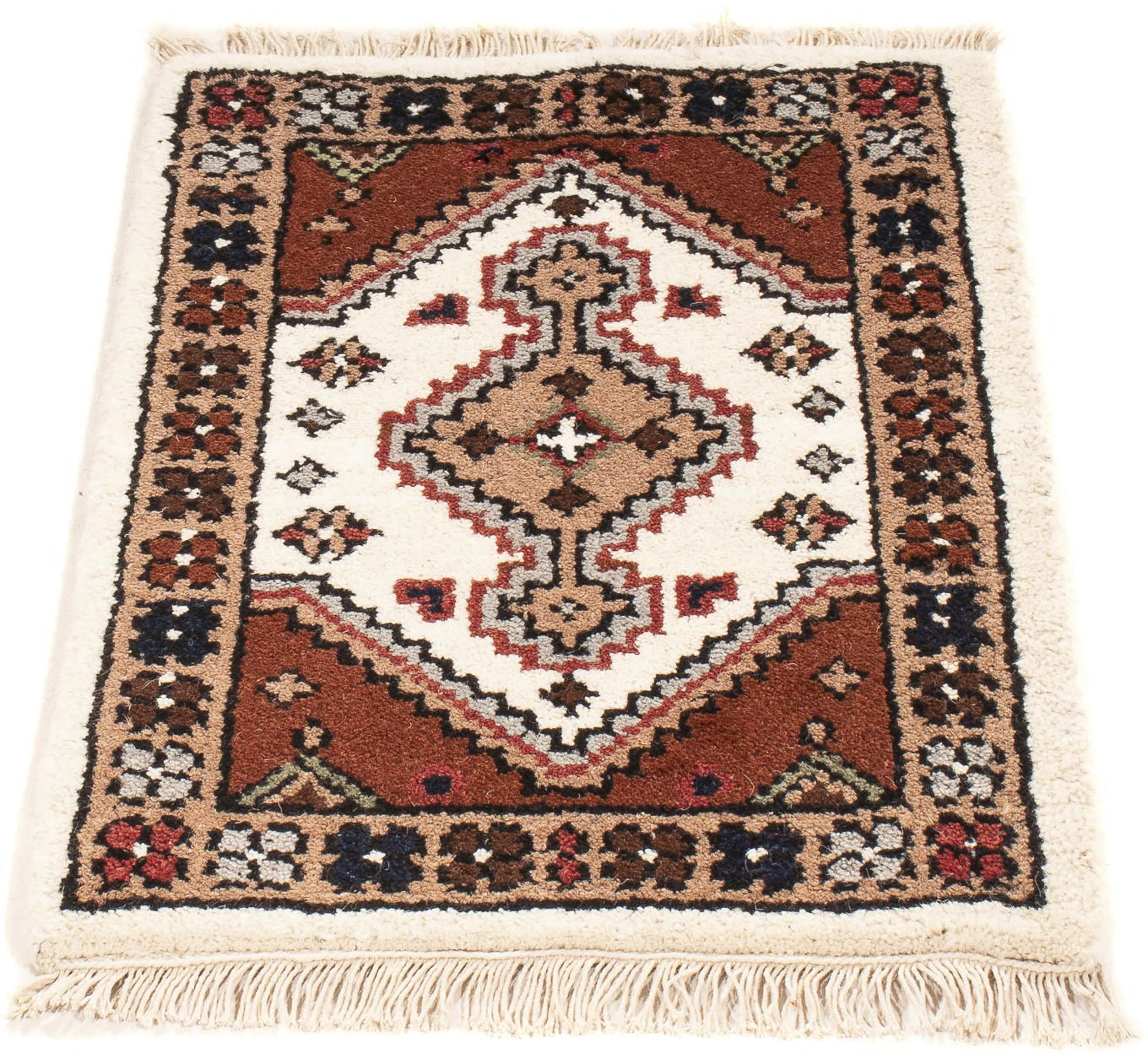 morgenland Orientteppich »Orient - 60 x 40 cm - beige«, rechteckig, Wohnzim günstig online kaufen