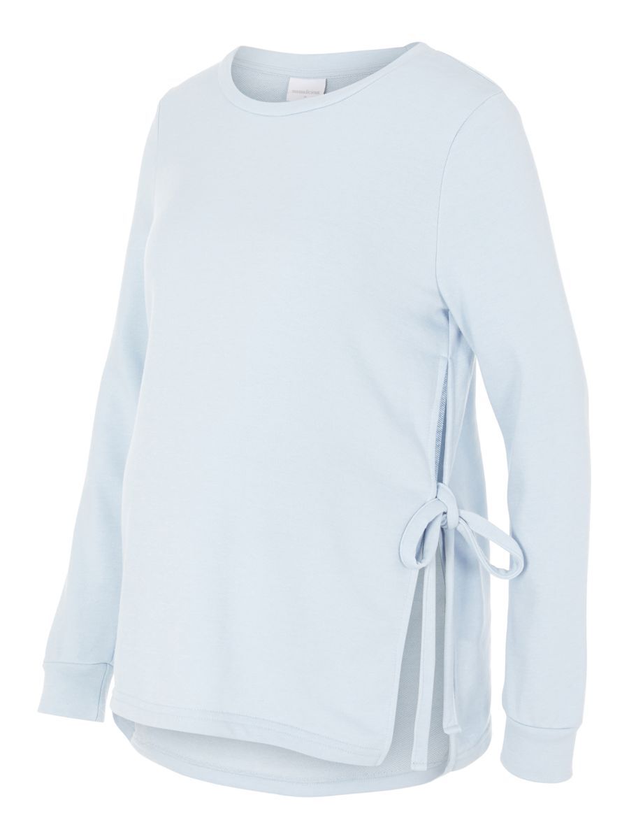 MAMA.LICIOUS Mlsylvana 2-in-1-umstands-sweatshirt Damen Blau günstig online kaufen