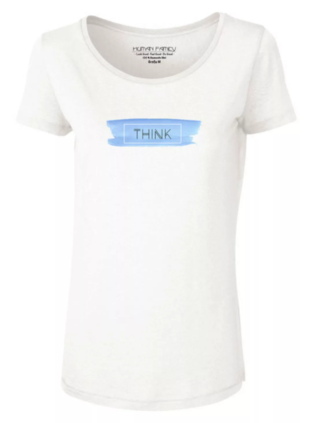 Damen T-shirt Aus Modal "Adore Modal Think" günstig online kaufen