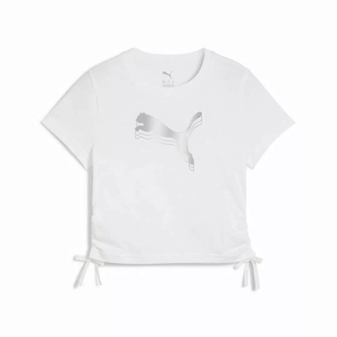 PUMA T-Shirt ESS METALLIC KNOTTED TEE G günstig online kaufen