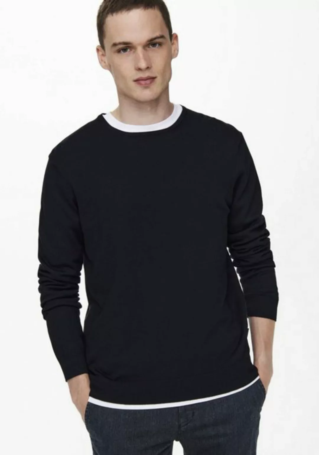 Only & Sons Herren Pullover ONSWYLER LIFE - Regular Fit günstig online kaufen