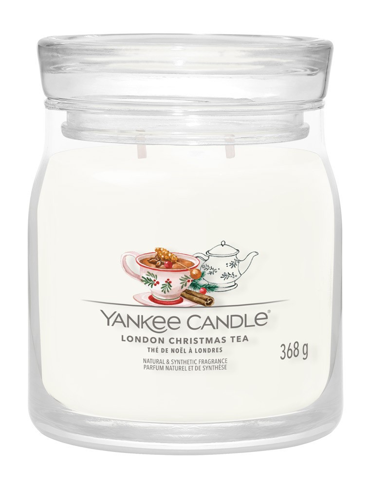 Yankee Candle Duftkerze Signature London Christmas Tea 368g günstig online kaufen