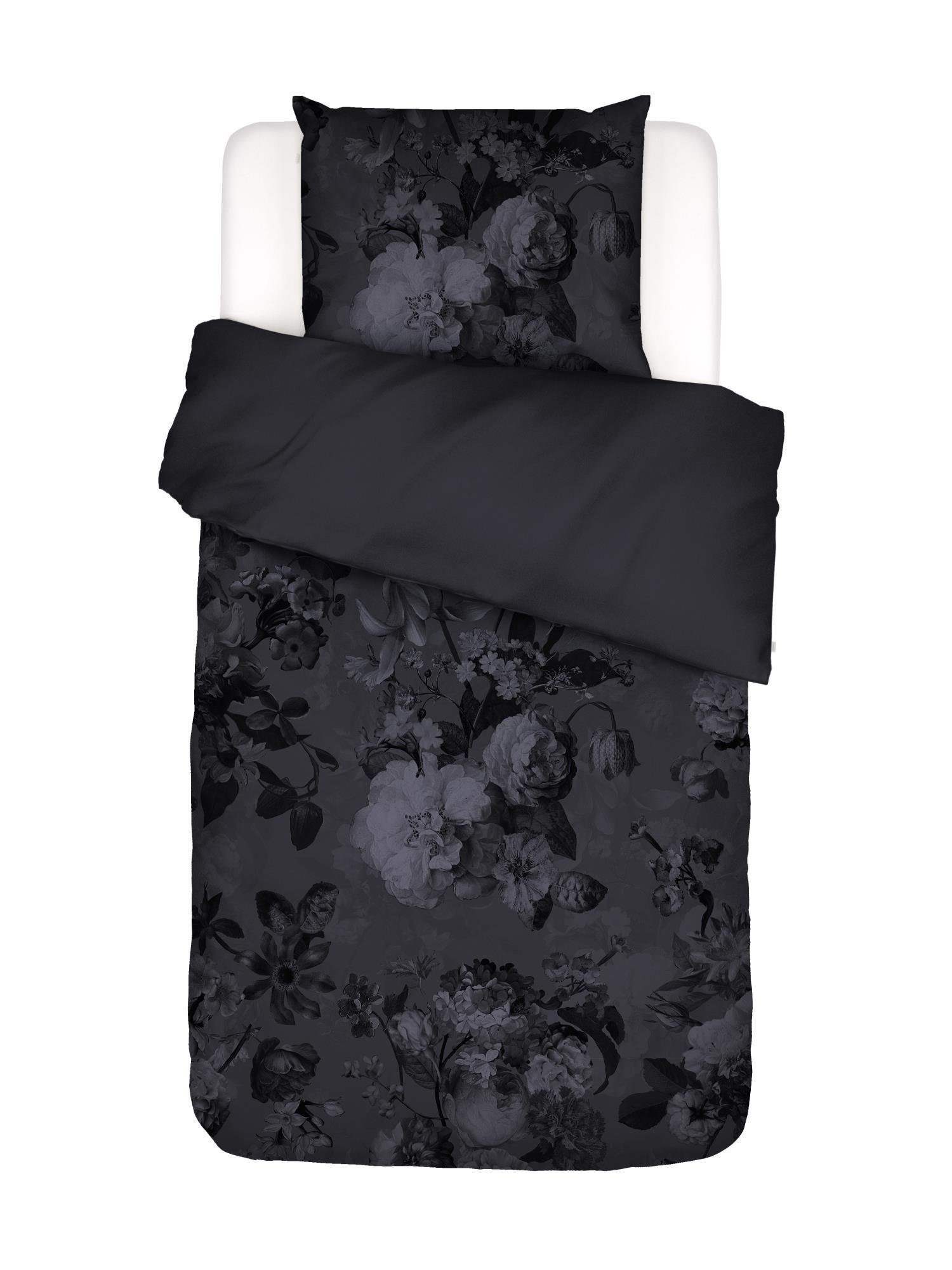 Essenza Bettwäsche Wendebettwäsche "Floor Nightblue", Mako-Satin, günstig online kaufen
