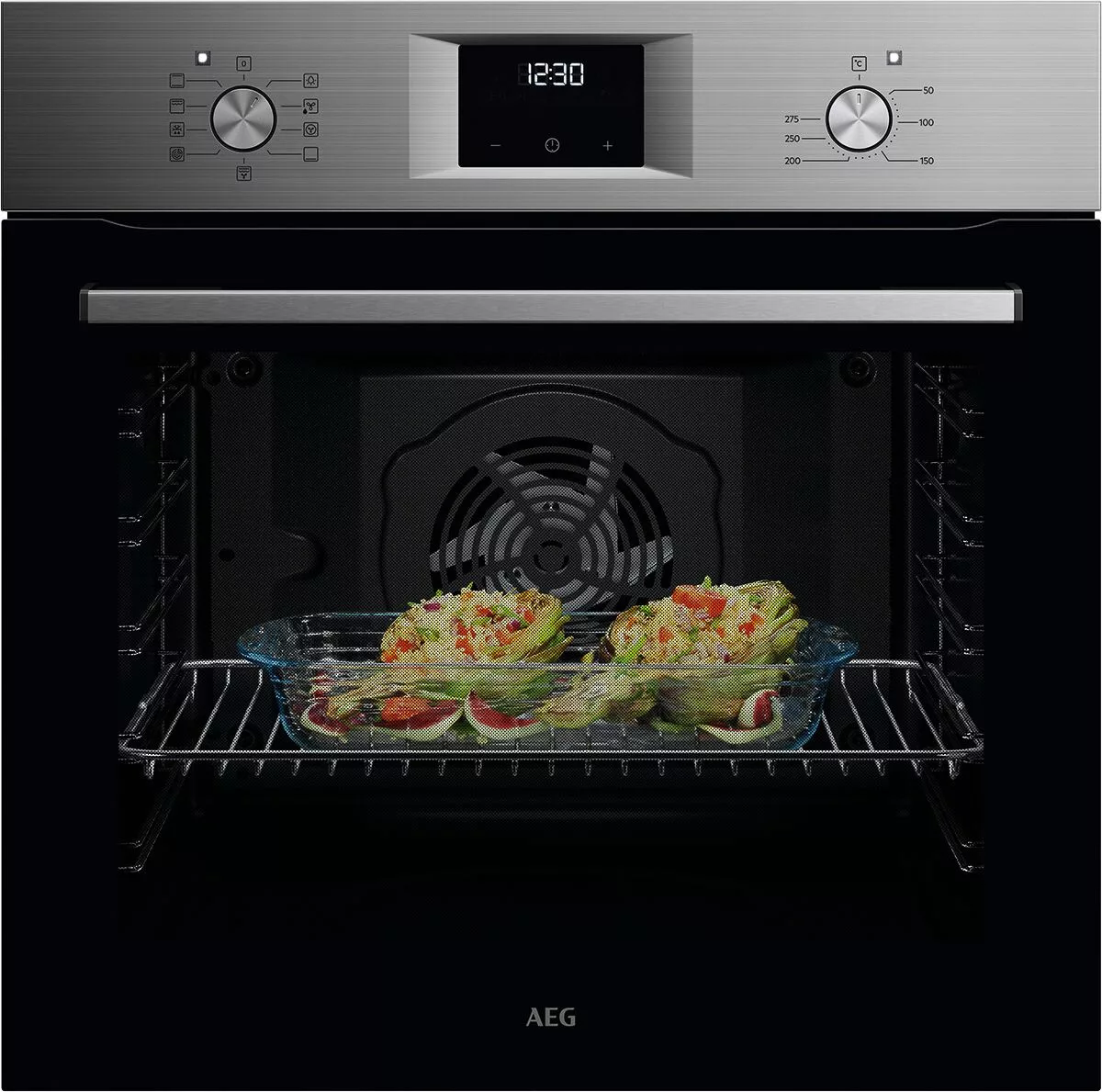 AEG Einbaubackofen »OU5AB20ZSM«, 6000, OU5AB20ZSM 949496394, Aqua-Reinigung günstig online kaufen