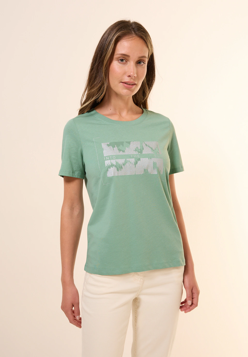 Cecil T-Shirt, mit Rundhalsausschnitt günstig online kaufen