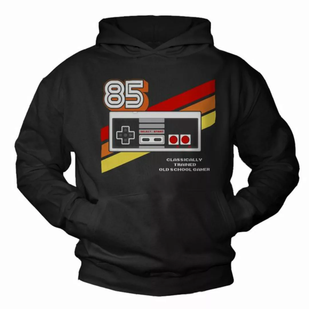 MAKAYA Kapuzenpullover Herren Gamer Geschenke Vintage Nerd Motiv Hoodie Swe günstig online kaufen