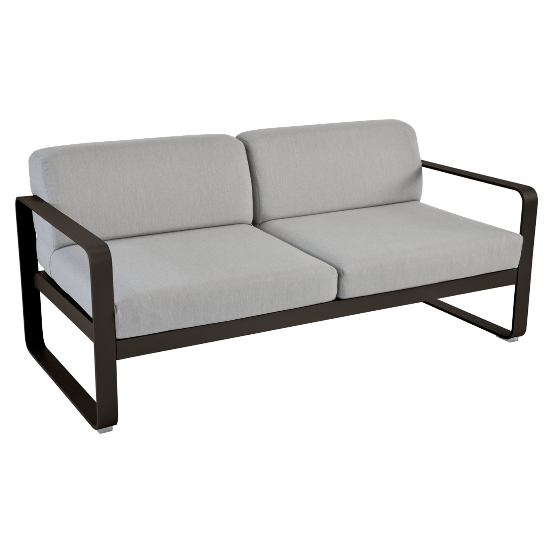 Bellevie Lounge-Sofa 2-Sitzer E3 Tonka 79 Flanellgrau günstig online kaufen