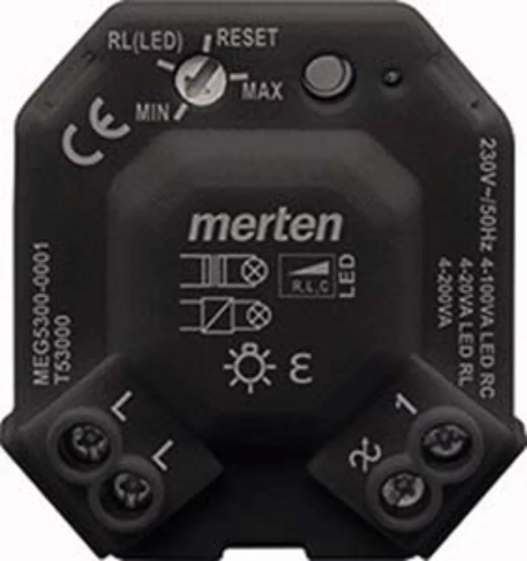 Merten Universal LED Dimmermodul schwarz MEG5300-0001 günstig online kaufen