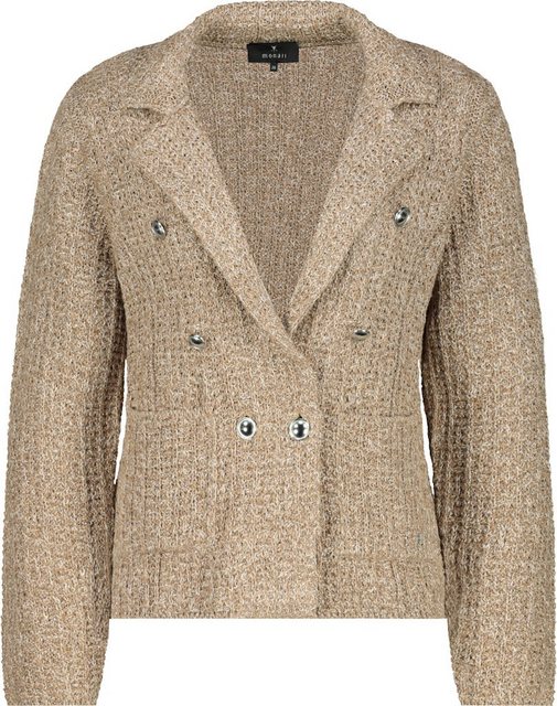 Monari Outdoorjacke Tweed-Strickblazer caramel günstig online kaufen