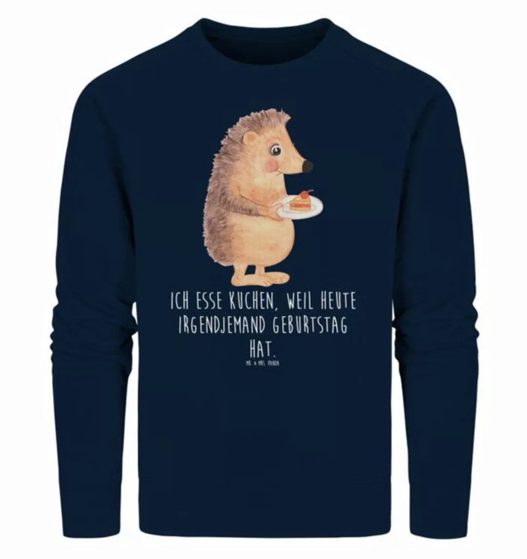 Mr. & Mrs. Panda Longpullover Größe L Igel Kuchenstück - French Navy - Gesc günstig online kaufen