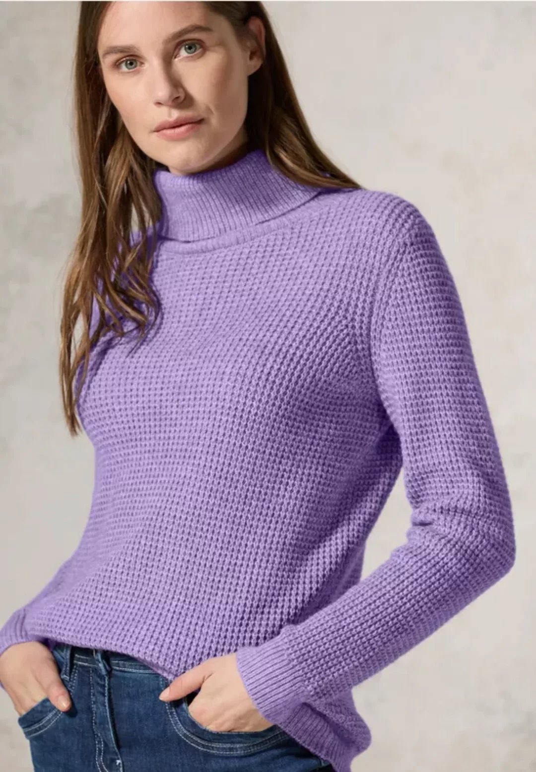 Cecil Rollkragenpullover, im soften Baumwoll-Mix günstig online kaufen