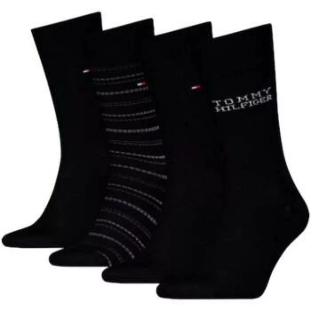 Tommy Hilfiger  Socken Four Pack Socks Gift Tin Set Navy günstig online kaufen