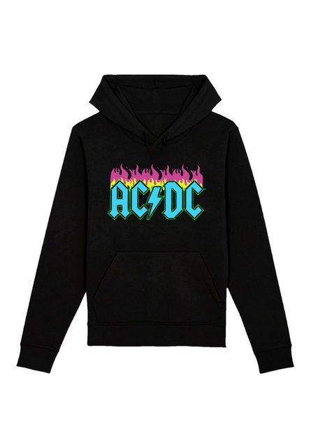 F4NT4STIC Kapuzenpullover ACDC Neon Flames Premium Qualität günstig online kaufen