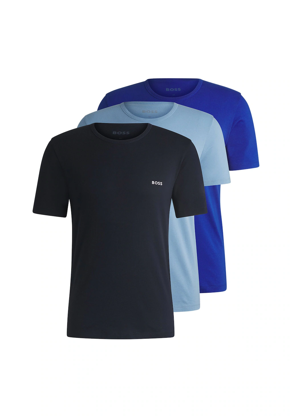 BOSS T-Shirt "T-Shirt T-Shirt RN 3P Classic 3er Pack" günstig online kaufen