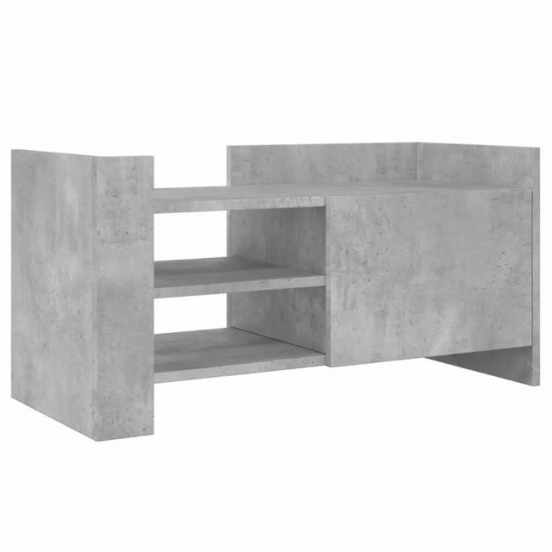 vidaXL TV-Schrank TV-Schrank Betongrau 80x35x40 cm Holzwerkstoff (1-St) günstig online kaufen