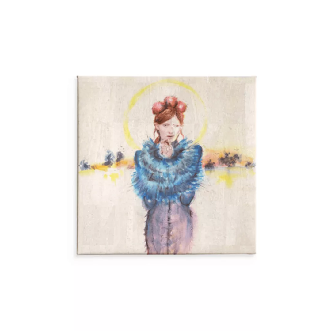 Kunstdruck Wanddekoration Wandbilder Aus Kork "Holy Bluebird" günstig online kaufen