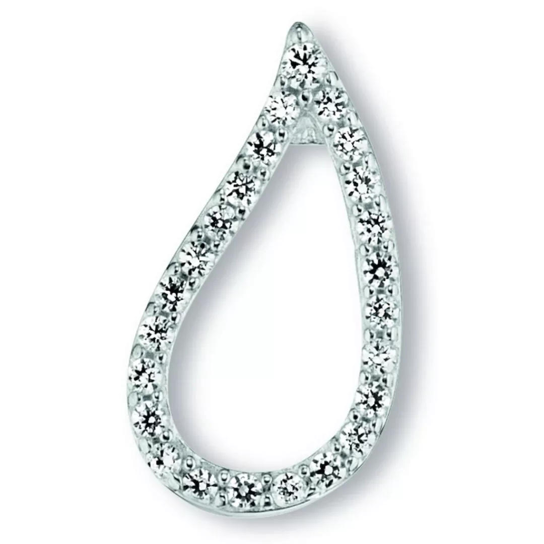 ONE ELEMENT Kette mit Anhänger "Zirkonia Anhänger aus 925 Silber", Damen Sc günstig online kaufen