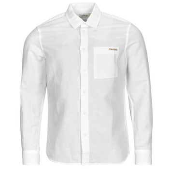 Calvin Klein Jeans Leinenhemd "LINEN COTTON SHIRT", mit Brusttasche günstig online kaufen