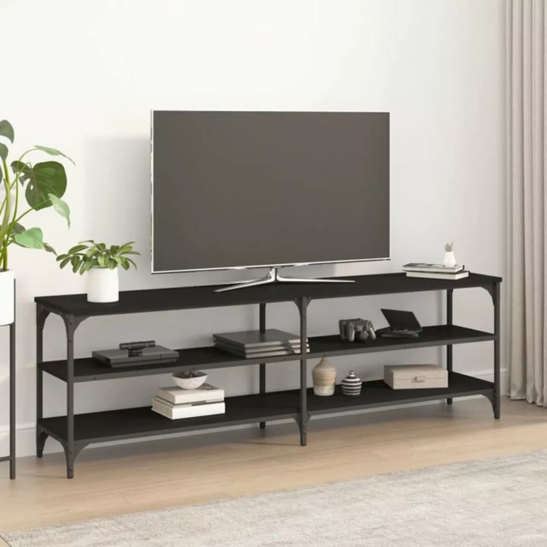 Vidaxl Tv-schrank Schwarz 160x30x50 Cm Holzwerkstoff günstig online kaufen