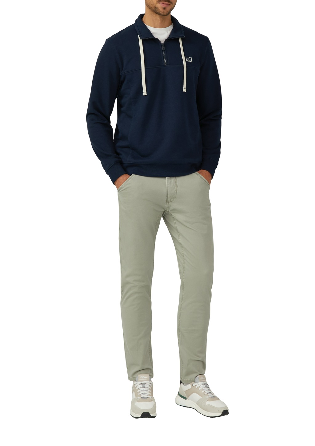s.Oliver Sweatshirt, mit Logo Patch günstig online kaufen