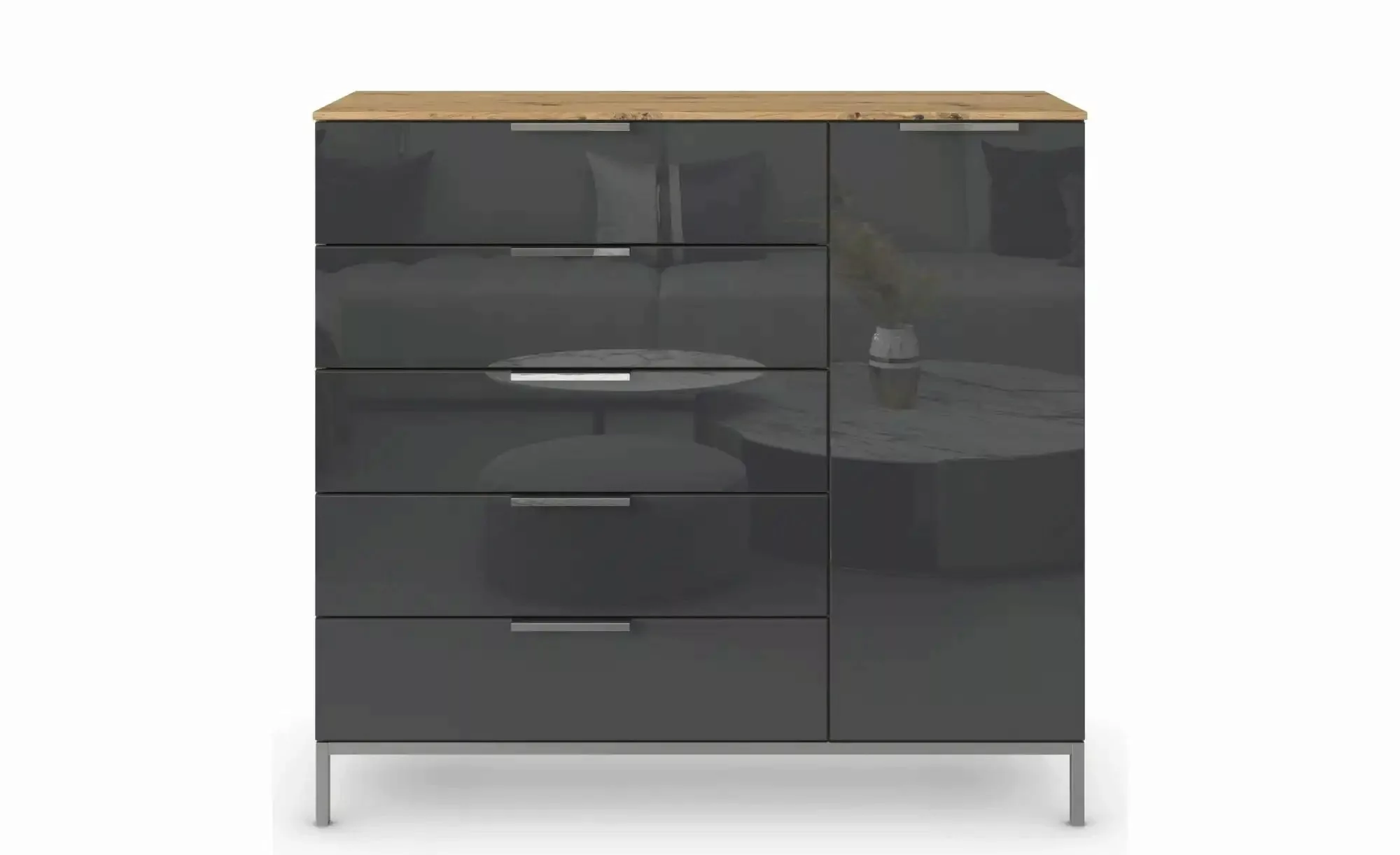 Sideboard ¦ holzfarben ¦ Maße (cm): B: 120 H: 111 Kommoden & Sideboards > S günstig online kaufen