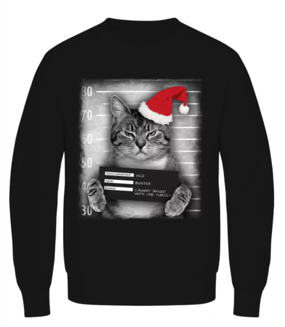 Cat XMas Guilty · Männer Pullover günstig online kaufen