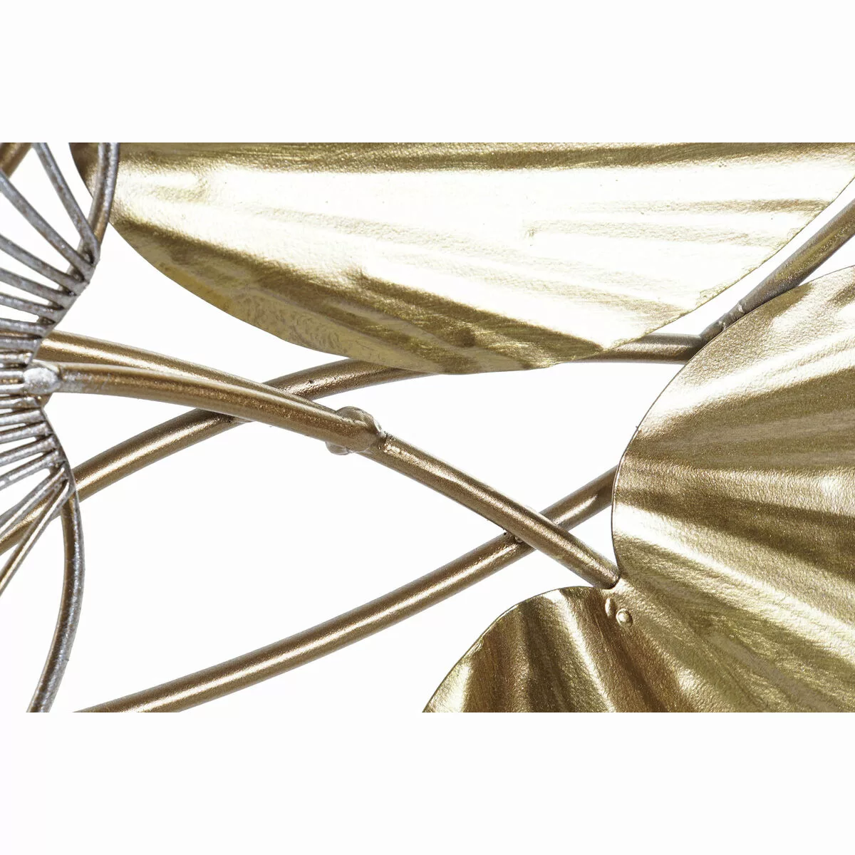 Wanddekoration Dkd Home Decor Golden Metall Pflanzenblatt (100 X 5,5 X 51 C günstig online kaufen