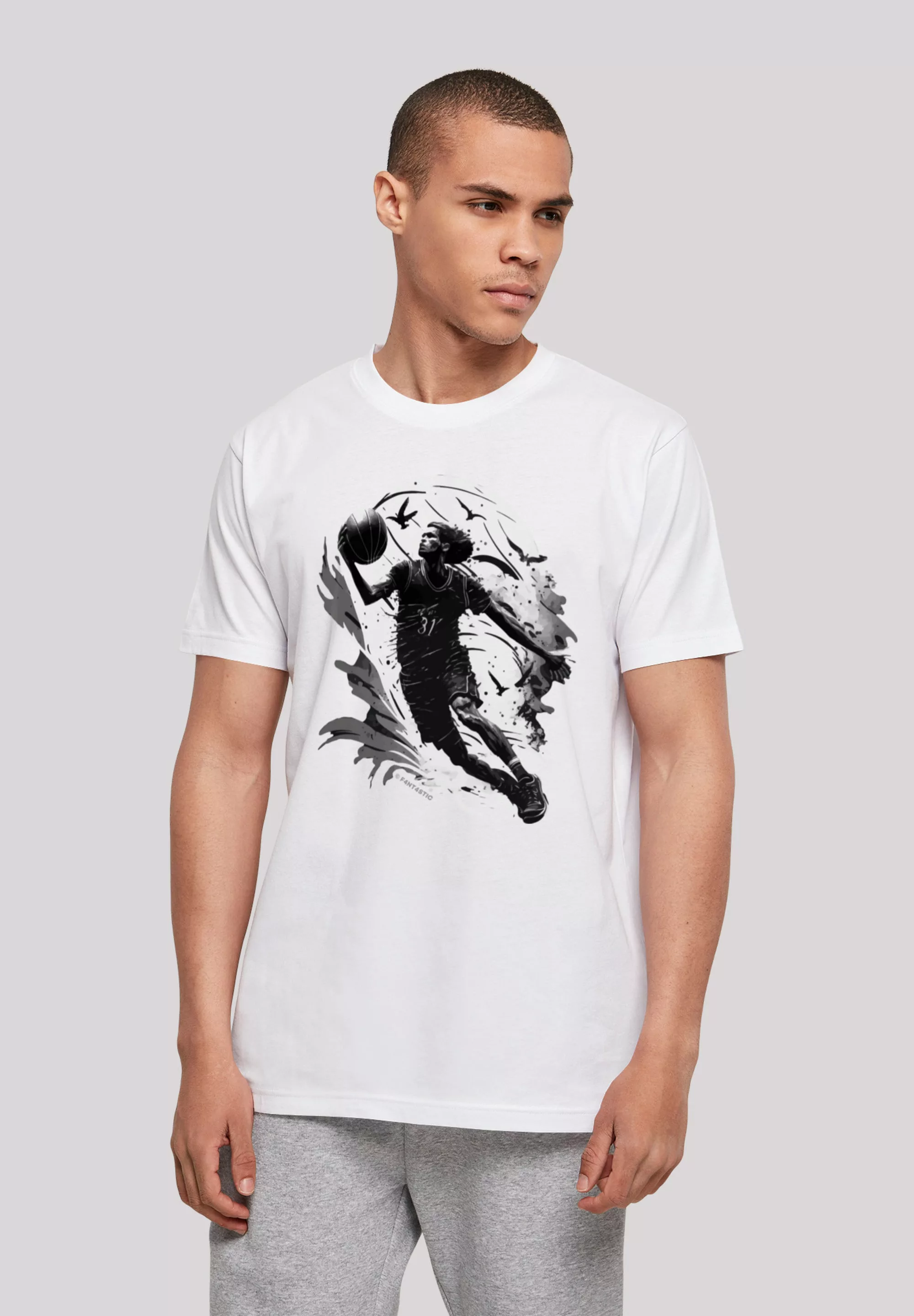 F4NT4STIC T-Shirt "Basketball Spieler", Print günstig online kaufen